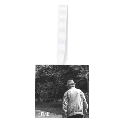 Fotokubus 5 Foto's Cube Ornament (Voorkant)