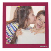 Fotokubus - HAMbWG - met kleurrijke lijsten (Voorkant)