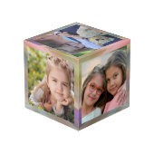 Fotokubus - HAMbWG - met zachte kleurrijke lijsten (Achter hoekig)