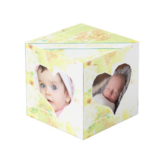 Fotokubus met kalveren Fantasy (Achter hoekig)