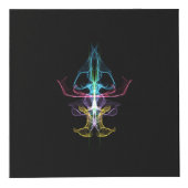 Fotokubus met kleurrijke abstracte ontwerpen (Voorkant)