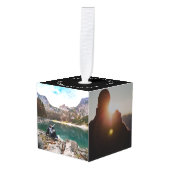 Fotokubus Ornament (Voorkant hoekig)