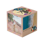 Fotokubus voor paasbunny Roos (Achter hoekig)