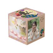 Fotokubus voor paasbunny Roos (Voorkant hoekig)