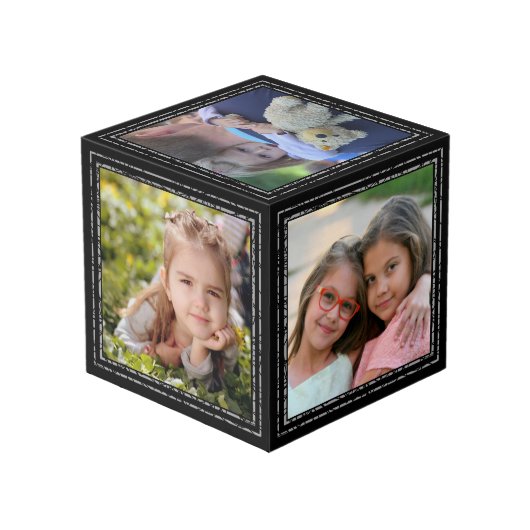 Fotokubus - zwarte Lijsten - HAMbWG (Achter hoekig)