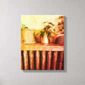 Fotokunst met gerasterd Canvas Afdruk (Voorkant)