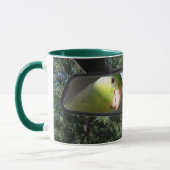 Fotokunst van Parrotlet Birds Coffee Mok Ringer Cu (Links)