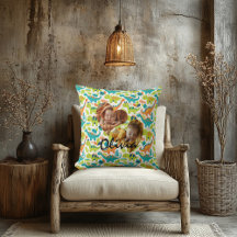 Fotokussen met Heart Lijsten en Kawaii Dinosaur