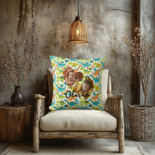 Fotokussen met Heart Lijsten en Kawaii Dinosaur Kussen