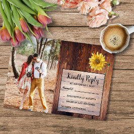 Fotoland RSVP Wedding Kaart