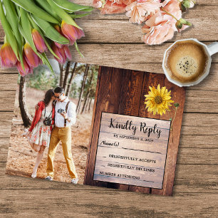 Fotoland RSVP Wedding Kaart