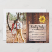 Fotoland RSVP Wedding Kaart (Voorkant)