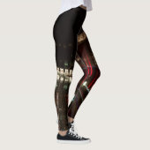 Fotoleggings abstract, hoog gebouw leggings (Rechts)