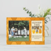 Fotoliefhebbers Foto Professionele bijenkorven Feestdagenkaart (Staand voorkant)