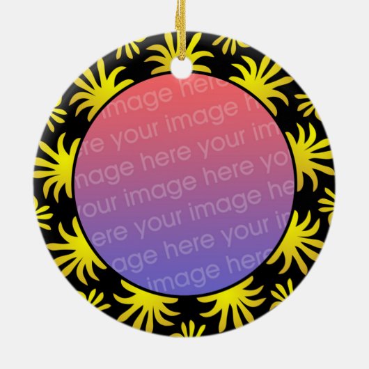 Fotolijst 011 keramisch ornament (Achterkant)