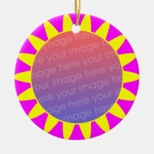 Fotolijst 07 keramisch ornament