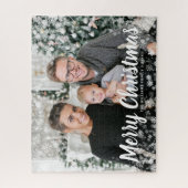 Fotolijst Kerstmis Legpuzzel (Verticaal)