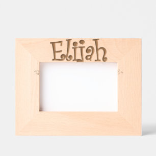 Fotolijst om neer te zetten "Elijah" – Sieraad voo Gegraveerde Lijstjes