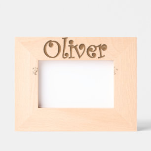 Fotolijst om neer te zetten "Oliver" – Sieraad voo Gegraveerde Lijstjes