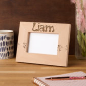 Fotolijst om te plaatsen "Liam" – Slaapkamerdecora Gegraveerde Lijstjes (Links)