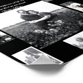 Fotolijstje met foto in het midden | Liefdescitaat Poster (Hoek)