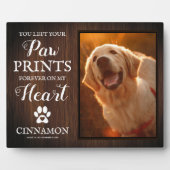 Fotolijstje voor huisdierherdenking fotoplaat (Voorkant)