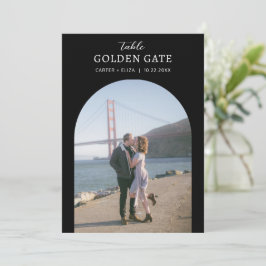 Fotolocatie Landmark Tafelnummerkaart Bordje Menu