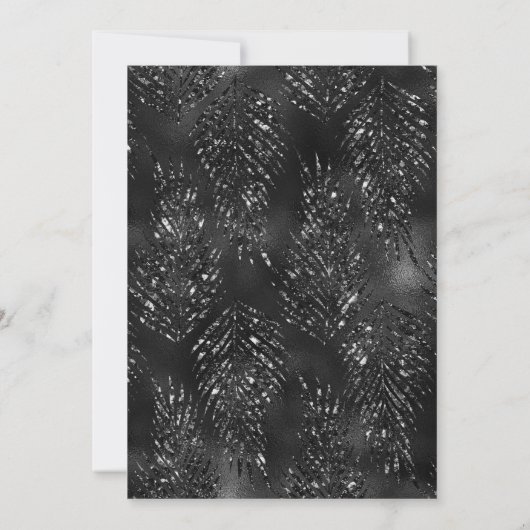 Fotoluxe op feestdag kaart (Achterkant)