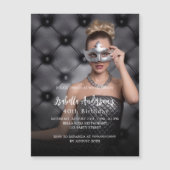 Fotoluxe op feestdag magnetische uitnodiging (Voorkant)