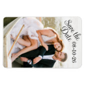 Fotomagneet Bewaar de datum Magneet (Horizontaal)