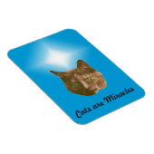 Fotomagneet - Katten zijn wonderen Magneet (Rechterzijde)