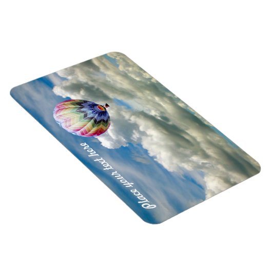 Fotomagneet - luchtballon (sjabloon) magneet (Rechterzijde)