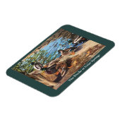 Fotomagneet met eenden magneet (Linkerzijde)