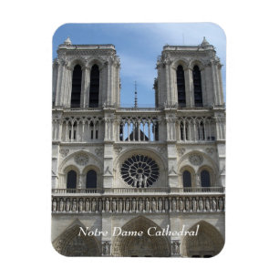 Fotomagneet—Notre Dame Cathedral Magneet