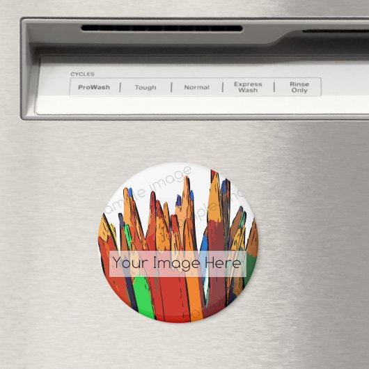 Fotomagneet - Rond Magneet (Insitu (Vaatwasser))