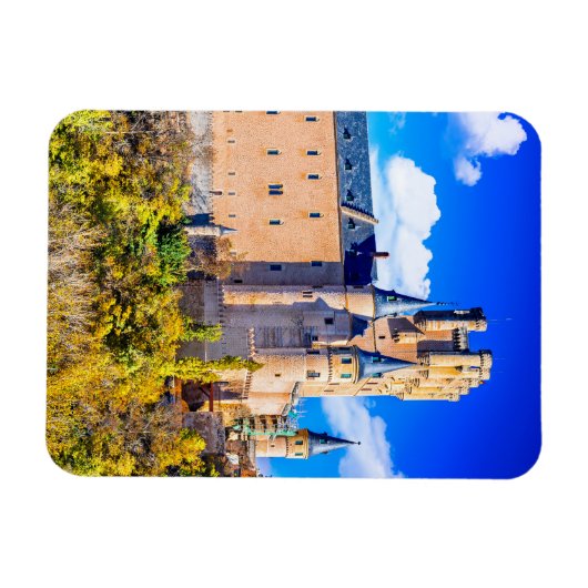Fotomagneet Segovia kasteel Magneet (Horizontaal)