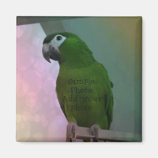 Fotomagneet (voeg je foto toe) magneet (Voorkant)