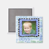 fotomagneten magneet (Voorkant / Achterkant)