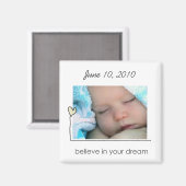 fotomagneten magneet (Voorkant / Achterkant)