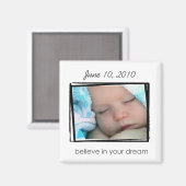 fotomagneten magneet (Voorkant / Achterkant)