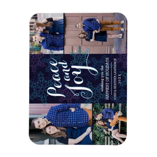 Fotomagneten van Northern Lights Holiday Magneet (Verticaal)