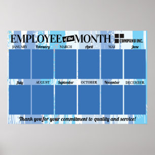 Fotomedewerker van het maandherkenningsscherm poster