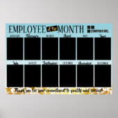 Fotomedewerker van het maandherkenningsscherm poster (Voorkant)