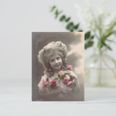  fotomeisje briefkaart (Staand voorkant)