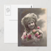  fotomeisje briefkaart (Voorkant / Achterkant)