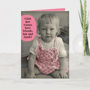  fotomeisje wil gewoon geld hebben kaart