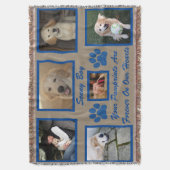 FotoMemorial "Uw foto's" Deken (Voorkant Verticaal)