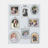 Fotomerkframe Modern Plezierige Fotowand Fleece Deken (Voorkant)