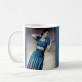 Fotomidriff stijl mode 1940 koffiemok (Links)