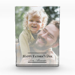 Fotominimalistisch Vaderdag Fotoblokken